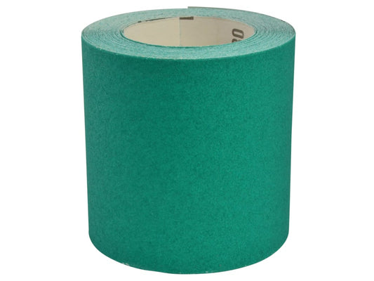 Liberty Green Sanding Roll 115mm x 10m Medium 80G                               