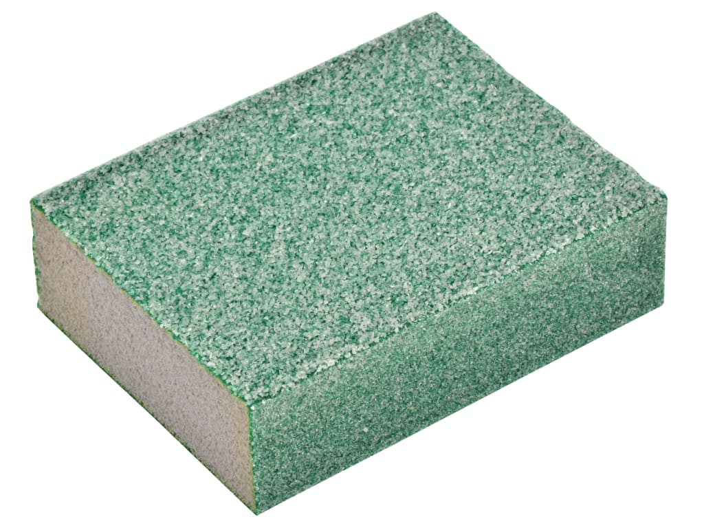 Dual-Grit Flexible Sanding Sponge Coarse/Extra Coarse                           
