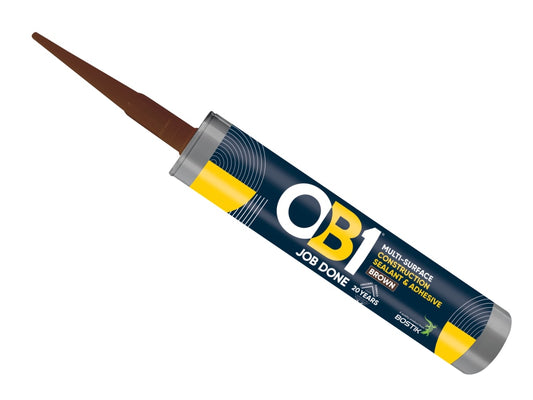 Hybrid Sealant & Adhesive Brown 290ml                                           