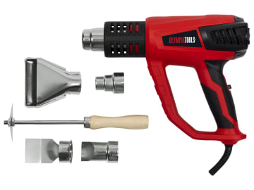 Heat Gun with 5 Accessories 2000W 240V                                          