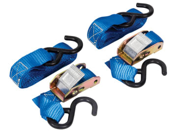 Cam Buckles 25mm x 1.8m (1in x 72in) 2 Piece                                    