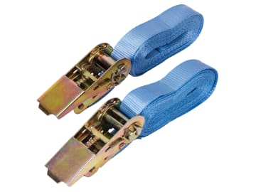 One-Piece Endless Tie-Downs 25mm x 5m (1in x 200in) 2 Piece                     