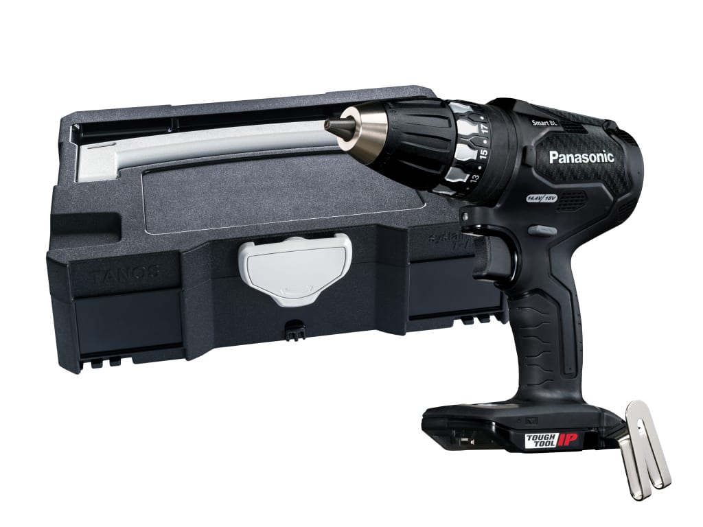 EY79A3XT32 Smart Brushless Combi Drill Driver & Systainer Case 18V Bare Unit    