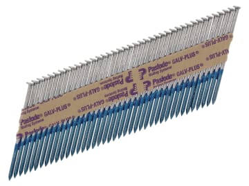 3.1 x 75mm IM360 Ring Nails Galv-Plus® Finish Box of 2200 + 2 Fuel Cells        