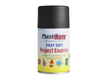 Fast Dry Enamel Aerosol Matt Black 100ml                                        
