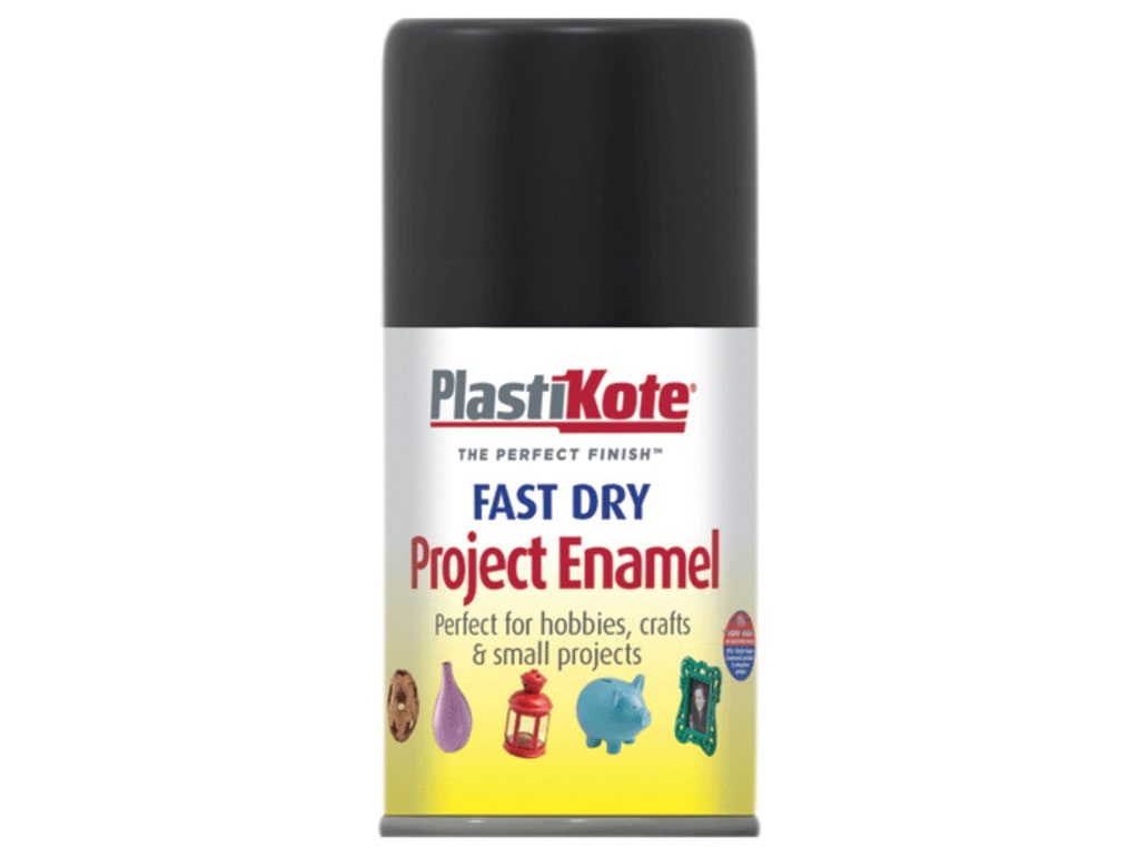 Fast Dry Enamel Aerosol Gloss Black 100ml                                       