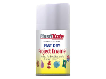 Fast Dry Enamel Aerosol Matt White 100ml                                        
