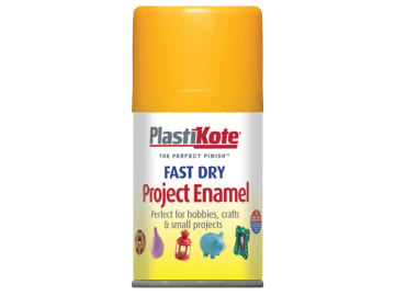 Fast Dry Enamel Aerosol Sunshine Yellow 100ml                                   