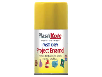 Fast Dry Enamel Aerosol Buttercup Yellow 100ml                                  