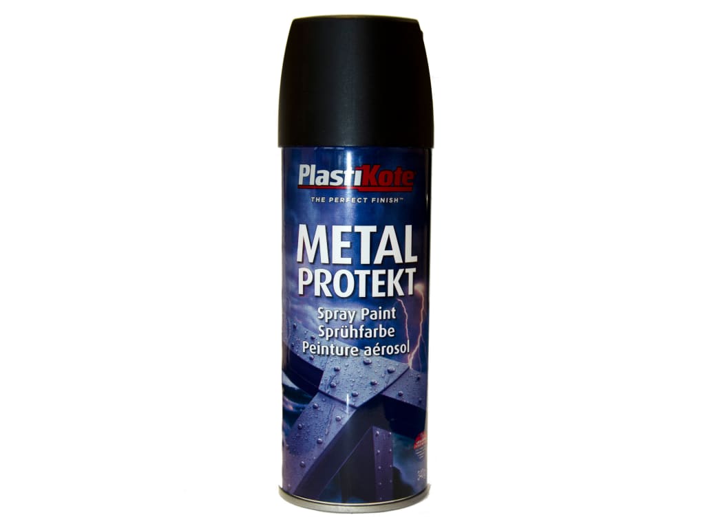 Metal Protekt Spray Matt Black 400ml                                            