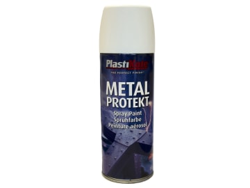 Metal Protekt Spray Satin White 400ml                                           