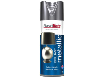 Brilliant Metallic Spray Silver 400ml                                           