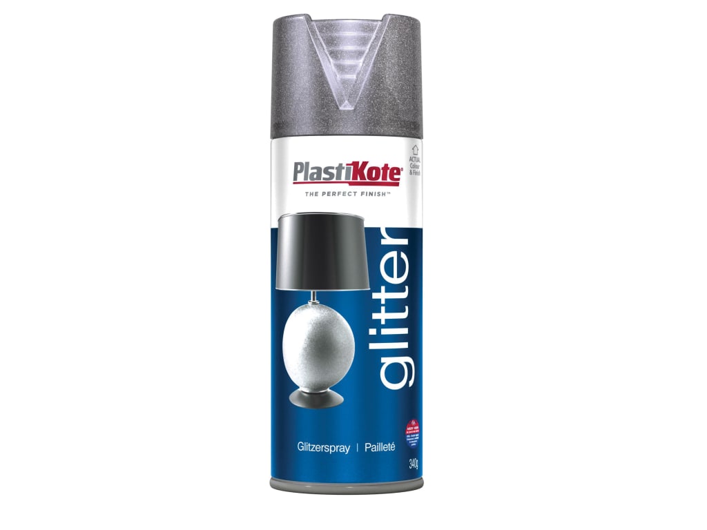 Glitter Effect Spray Silver 400ml                                               