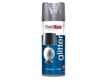 Glitter Effect Spray Silver 400ml                                               