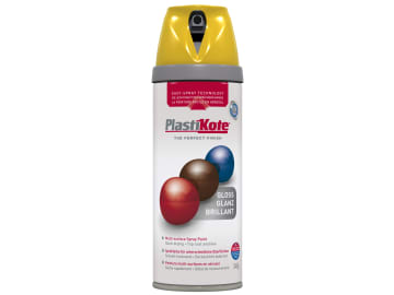 Twist & Spray Gloss Yellow 400ml                                                
