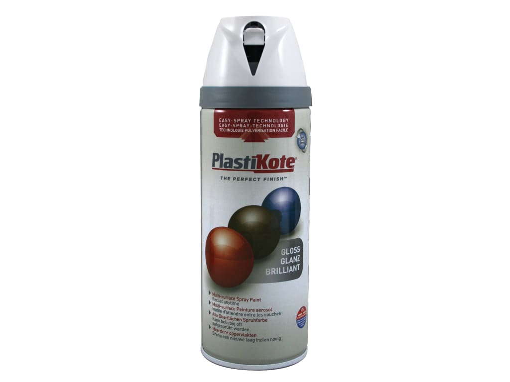 Twist & Spray Gloss Pure Brilliant White 400ml                                  