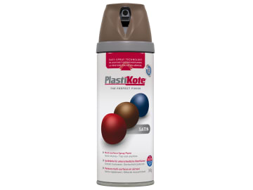 Twist & Spray Satin Chocolate Brown 400ml                                       