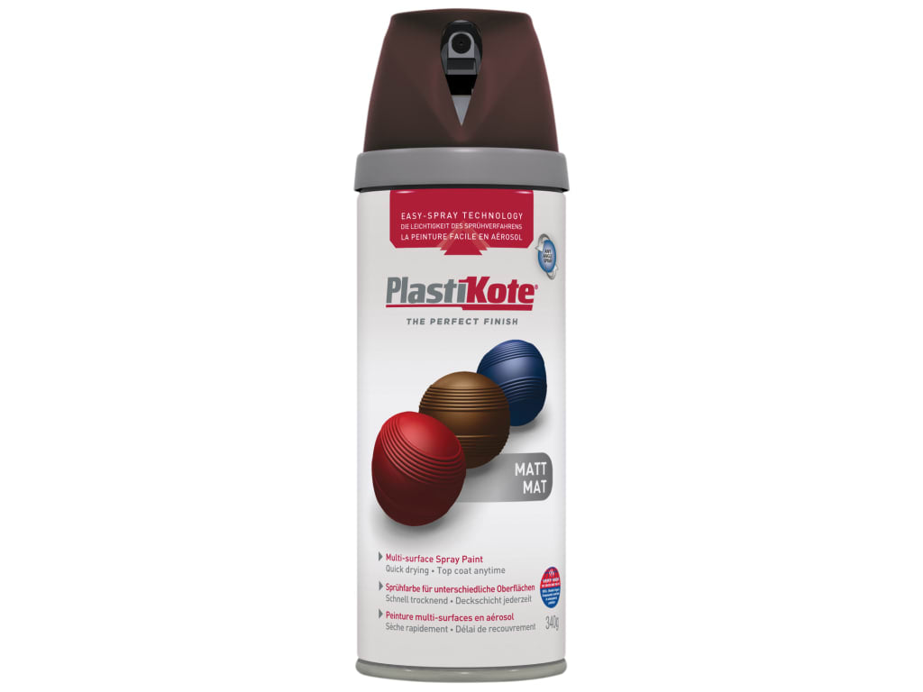 Twist & Spray Matt Chocolate 400ml                                              