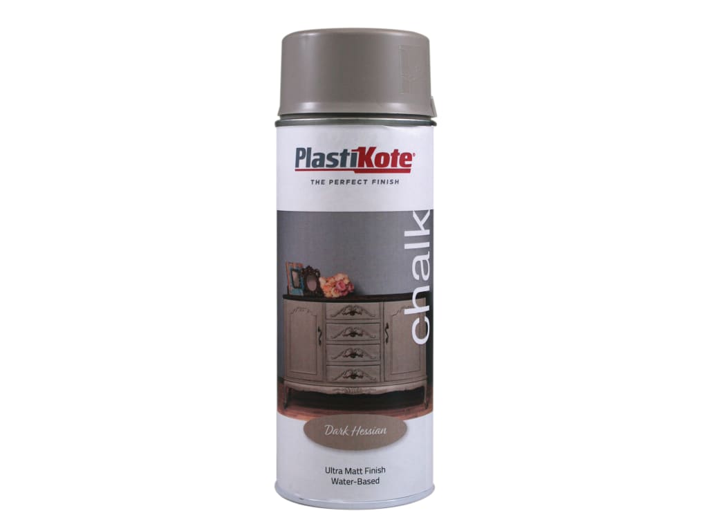 Chalk Finish Spray Dark Hessian 400ml                                           