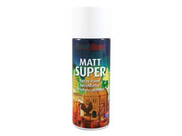 Super Spray Matt White RAL 9016 400ml                                           