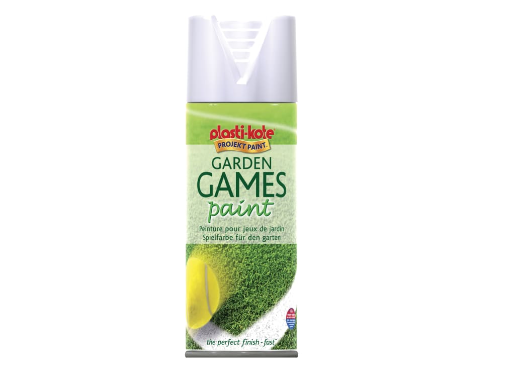 Garden Games Spray Paint White 400ml                                            