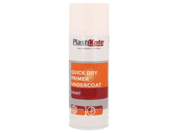 Trade Quick Dry Primer Spray White 400ml                                        