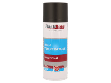 Trade High Temperature Spray Paint Black 400ml                                  