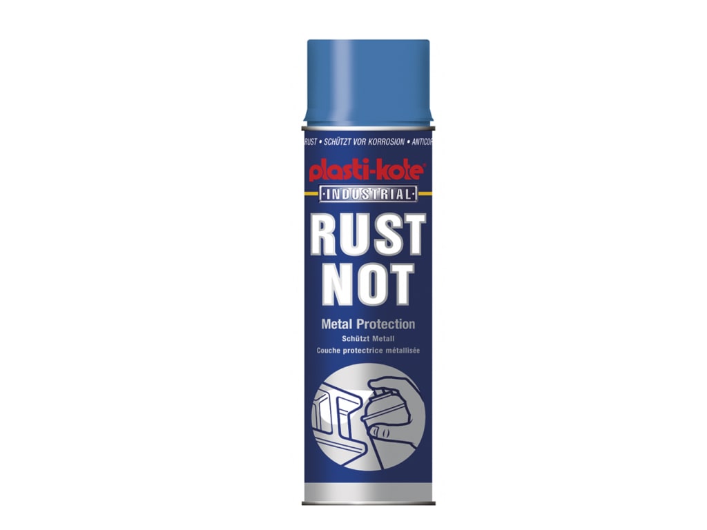 Rust Not Spray Gloss White 500ml                                                