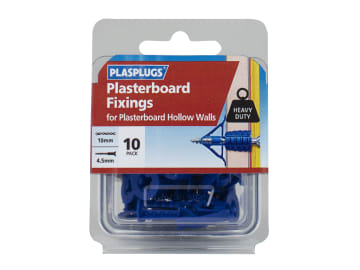 HCF110 Heavy-Duty Plasterboard Fixings Pack of 10                               
