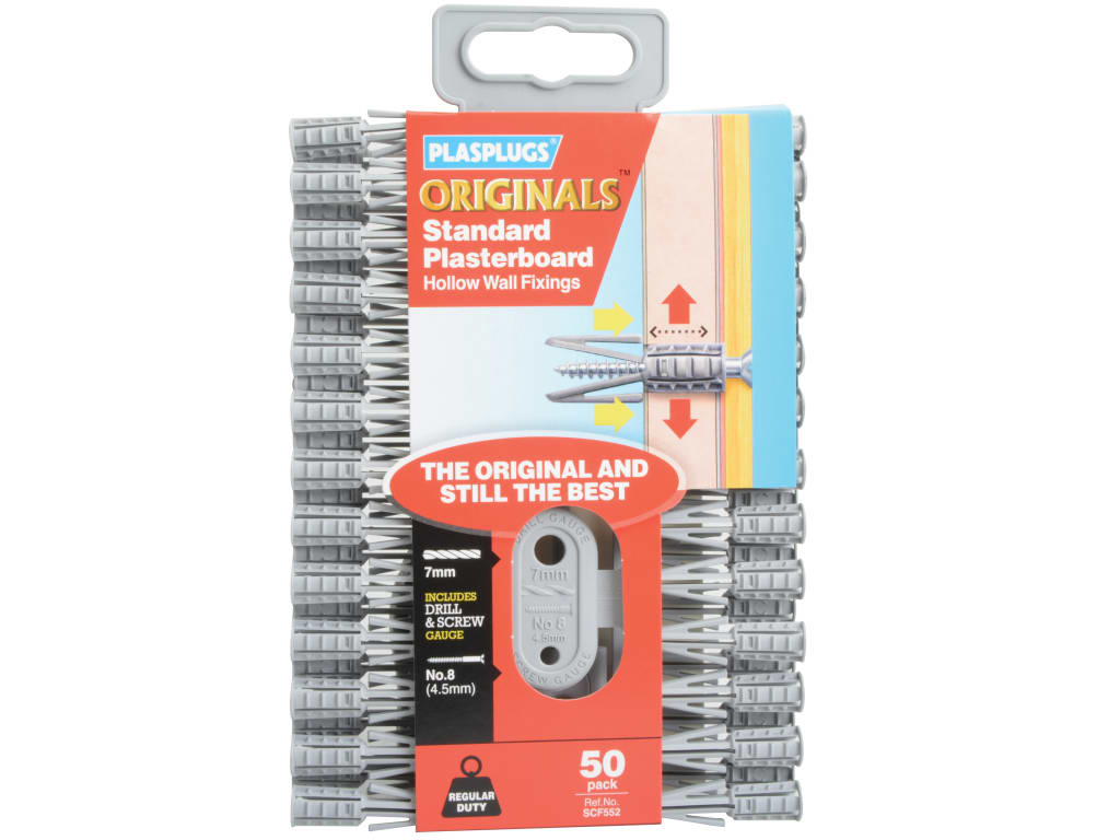 SCF 552 ORIGINALS™ Plasterboard Fixings (50)                                    