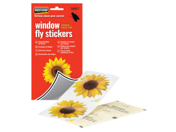Window Fly Stickers (Pack 4)                                                    