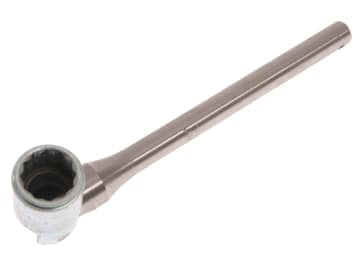 381B Scaffold Spanner Stainless Steel Bi-Hex 7/16W Round Handle                 