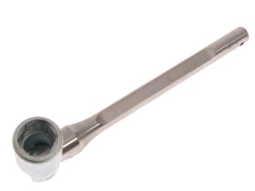 383 Scaffold Spanner Stainless Steel Hex 7/16W Flat Handle                      