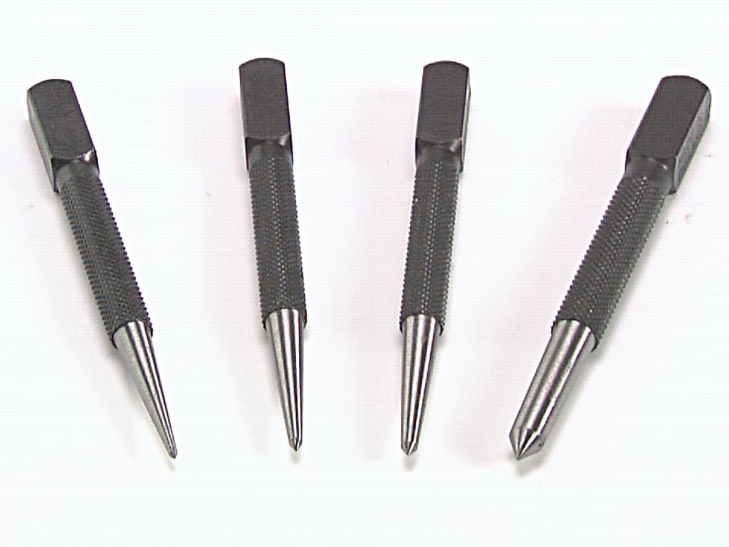 44-SC4 Centre Punch Set, 4 Piece                                                