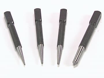 44-SC4 Centre Punch Set, 4 Piece                                                