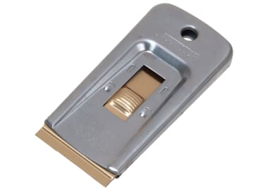 Deluxe Metal Retractable Window Scraper + 5 Blades (Carded)                     