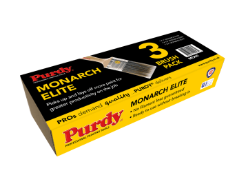 Monarch™ Elite™ Paint Brush Set, 3 Piece                                        