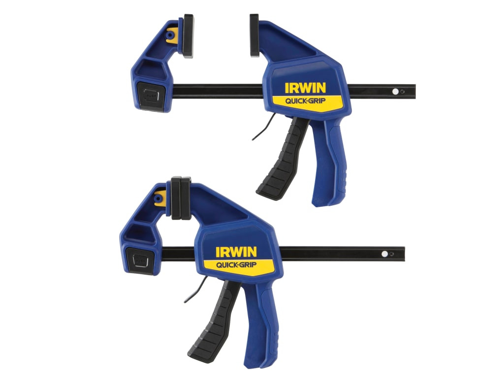 Quick-Change™ Medium-Duty Bar Clamp 150mm (6in) Twin Pack                       