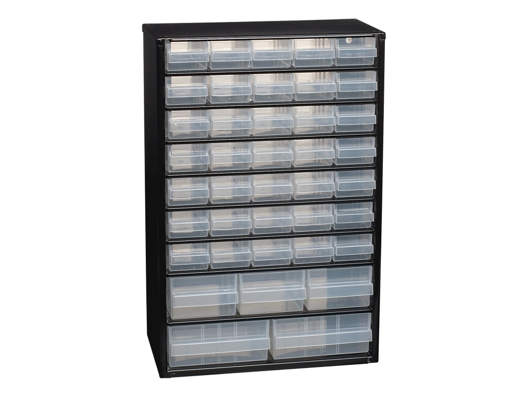 1321-07 Metal Cabinet 40 Drawer                                                 