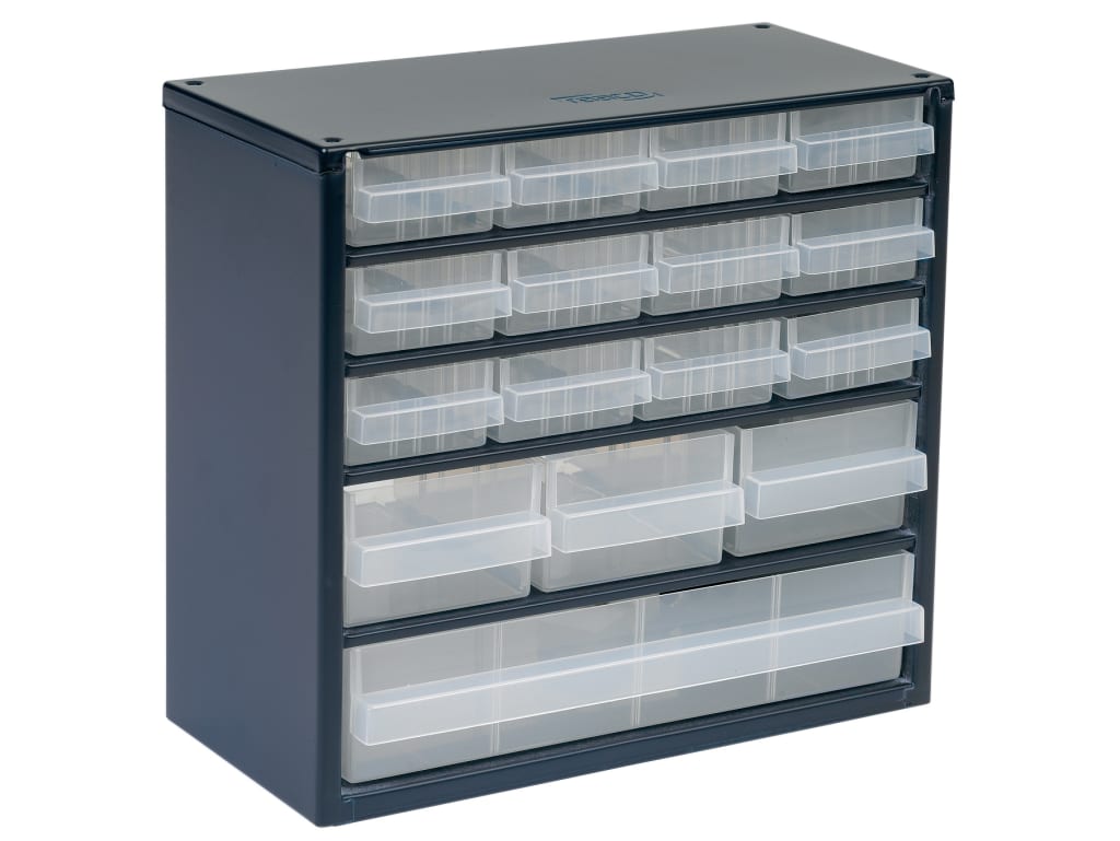 616-123 Metal Cabinet 16 Drawer                                                 
