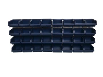 Bin Wall Panel with 32 Bins                                                     