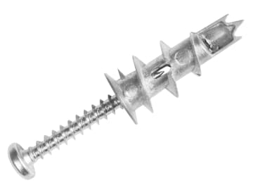 Metal Self-Drill Plasterboard Fixing Pack of 6                                  