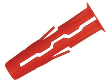 Red UNO® Plugs 6 x 28mm (Pack 1000)                                             