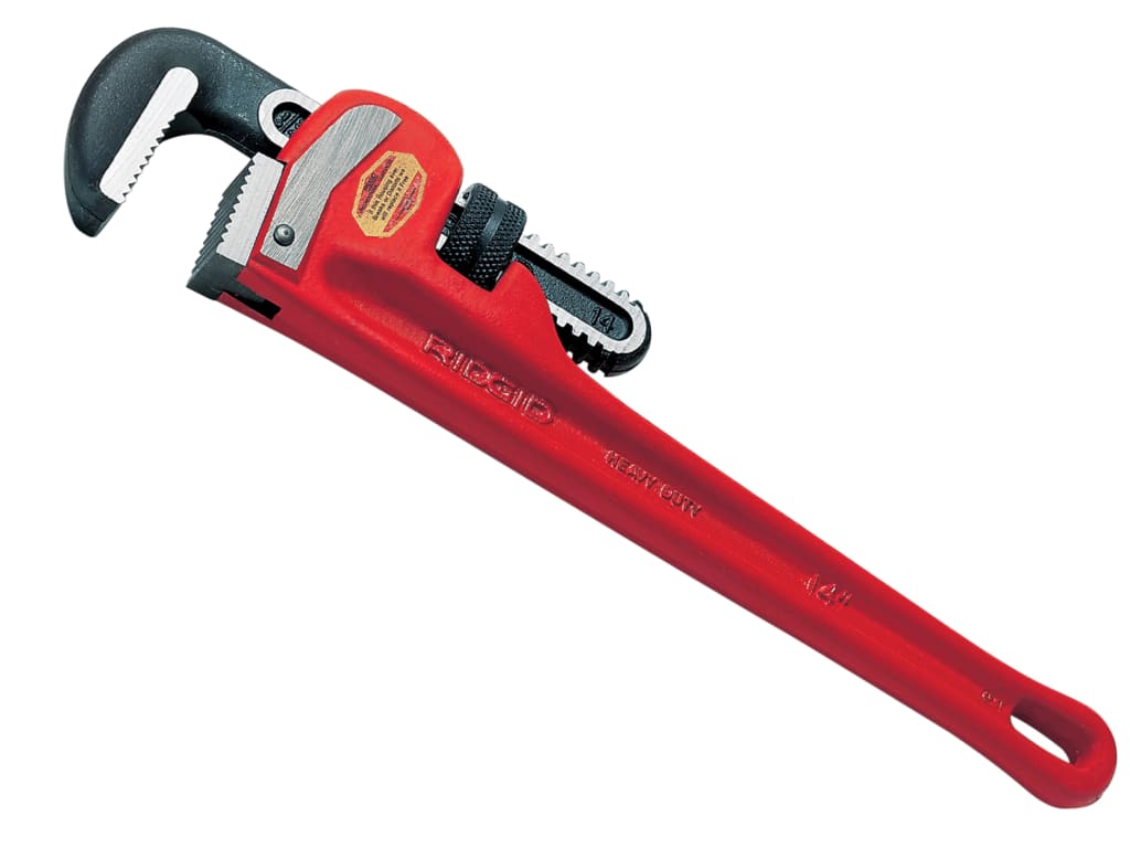 Heavy-Duty Straight Pipe Wrench 300mm (12in)                                    