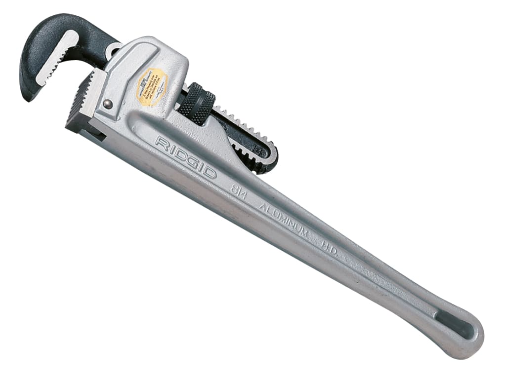Aluminium Straight Pipe Wrench 250mm (10in)                                     