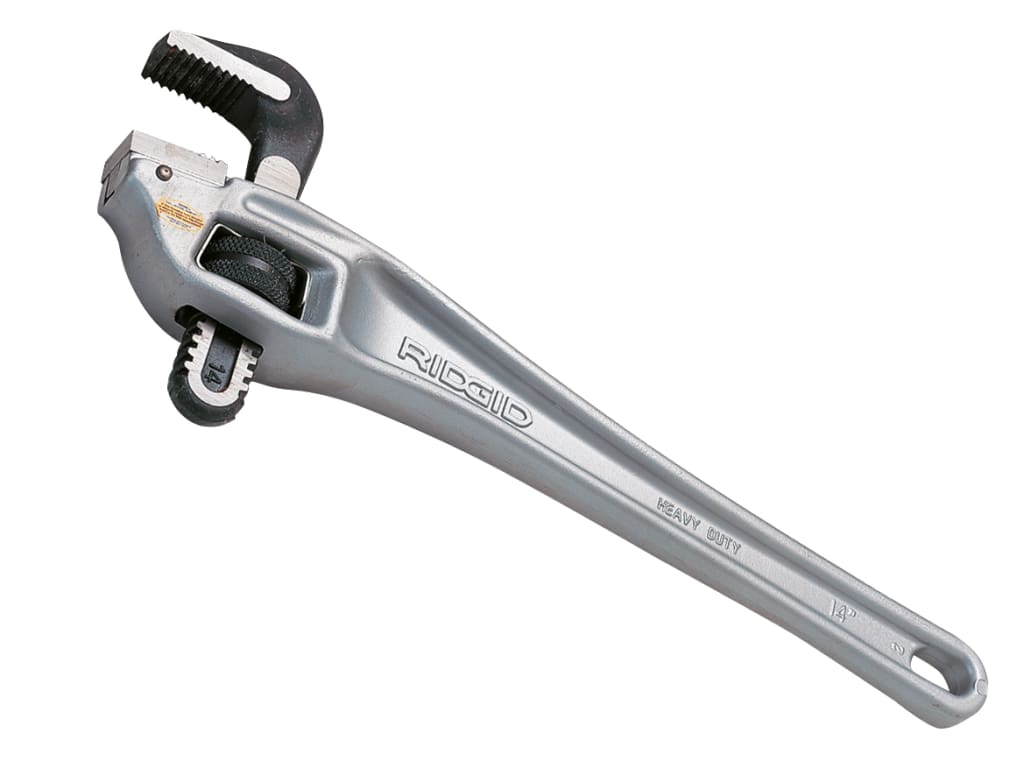 31120 Aluminium Offset Pipe Wrench 350mm (14in)                                 