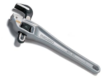 31125 Aluminium Offset Pipe Wrench 450mm (18in)                                 
