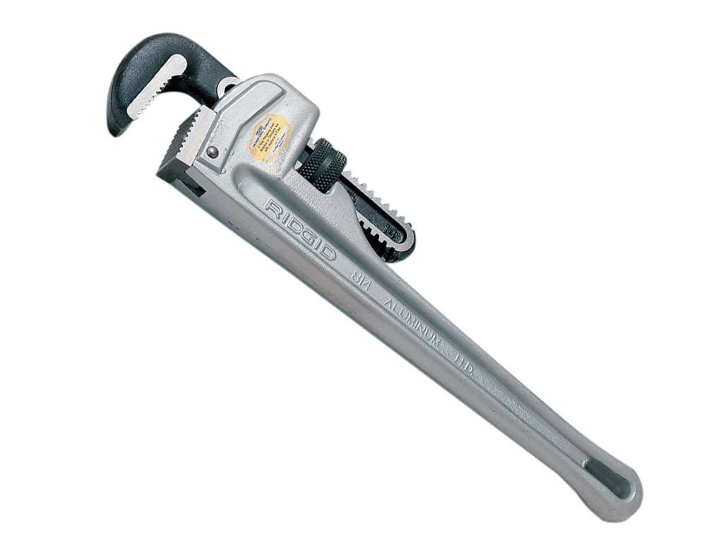 Aluminium Straight Pipe Wrench 300mm (12in)                                     