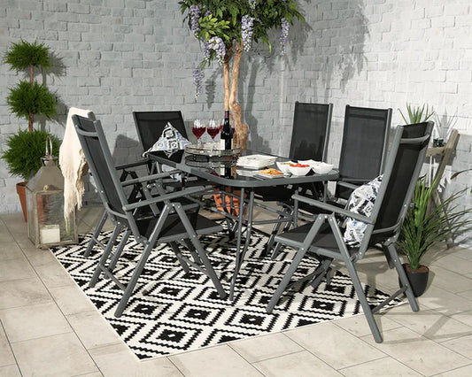 Rio 4 Seater Dining Set, MorgansOsw