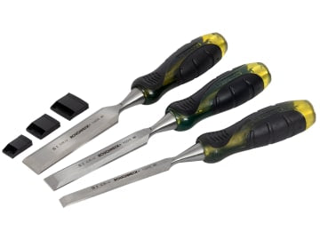 Pro Series Bevel Edge Chisel Set, 3 Piece                                       